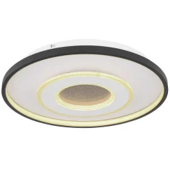 Plafonnier Globo Brienna Led Blanc, 1 Lumiere, Telecommandes