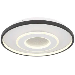 Plafonnier Globo Brienna Led Blanc, 1 Lumiere, Telecommandes