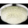 Plafonnier Globo Cake Led Chrome, 1 Lumiere
