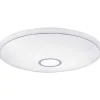 Plafonnier Globo Connor Led Blanc, 1 Lumiere, Telecommandes, Changeur De Couleurs