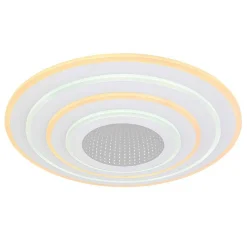 Plafonnier Globo Jocelyn Led Blanc, 1 Lumiere, Telecommandes
