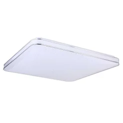 Plafonnier Globo Lassy Led Blanc, 1 Lumiere, Telecommandes