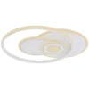 Plafonnier Globo Roderick Led Blanc, 1 Lumiere, Telecommandes
