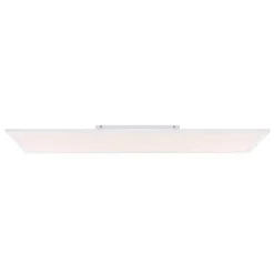 Plafonnier Globo Rosi Led Blanc, 1 Lumiere, Telecommandes, Changeur De Couleurs