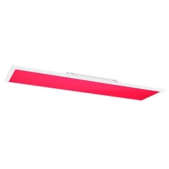Plafonnier Globo Rosi Led Blanc, 1 Lumiere, Telecommandes, Changeur De Couleurs