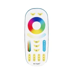 Plafonnier Globo Rosi Led Blanc, 1 Lumiere, Telecommandes, Changeur De Couleurs