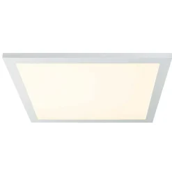 Plafonnier Globo Rosi Led Blanc, 1 Lumiere, Telecommandes, Changeur De Couleurs