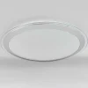 Plafonnier Gorgonta Led Blanc, 2 Lumieres, Telecommandes, Changeur De Couleurs