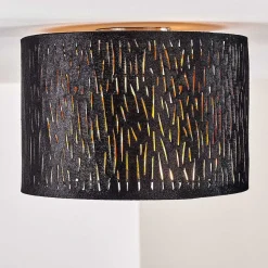 Plafonnier Liared Nickel Mat, 1 Lumiere