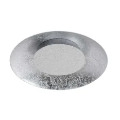 Plafonnier Lucide Foskal Led Argente, 1 Lumiere