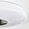 Plafonnier Lumsden Led Blanc, 1 Lumiere, Detecteur De Mouvement