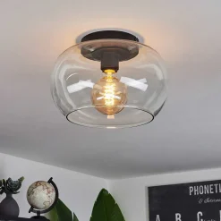 Plafonnier Molloy Clair, 1 Lumiere