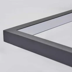 Plafonnier Momahaki Led Anthracite, 1 Lumiere, Telecommandes