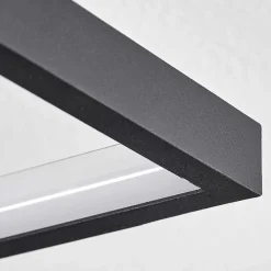 Plafonnier Nevogilde Led Ecru, Noir, 1 Lumiere