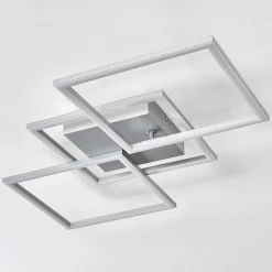 Plafonnier Obo Led Titane, 1 Lumiere