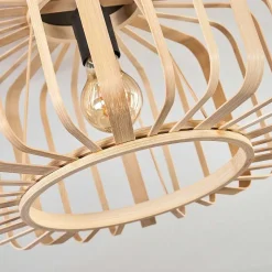 Plafonnier Oravi Bois Clair, 1 Lumiere