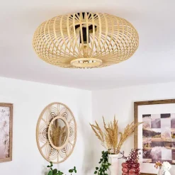 Plafonnier Oravi Bois Clair, 1 Lumiere