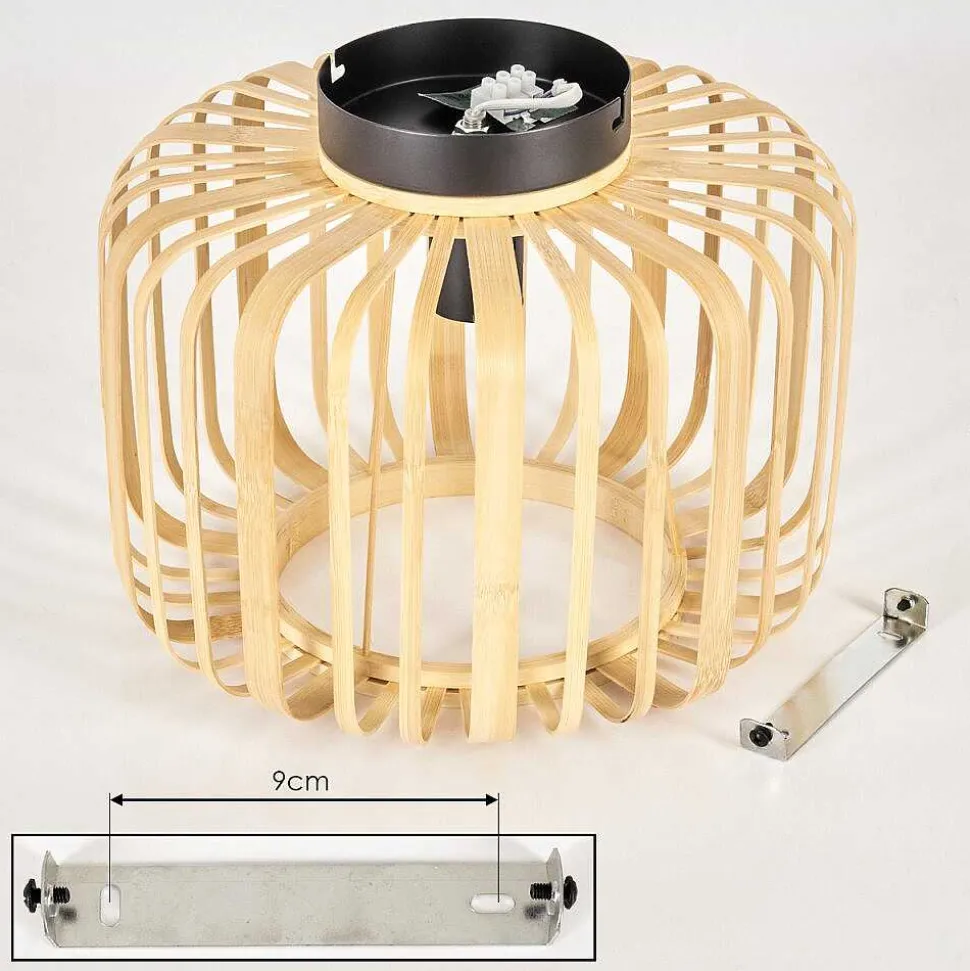 Plafonnier Oravi Bois Clair, 1 Lumiere