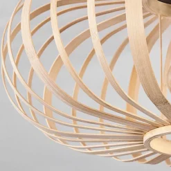 Plafonnier Oravi Bois Clair, 1 Lumiere