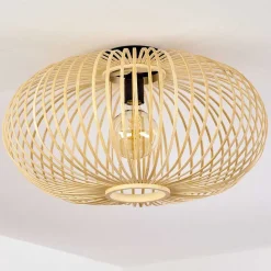 Plafonnier Oravi Bois Clair, 1 Lumiere