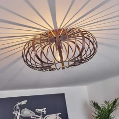 Plafonnier Oravi Cuivre, Noir, 1 Lumiere