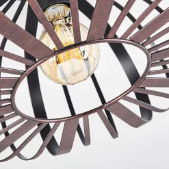 Plafonnier Oravi Cuivre, Noir, 1 Lumiere