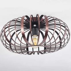 Plafonnier Oravi Cuivre, Noir, 1 Lumiere