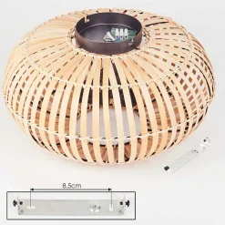 Plafonnier Oravi Noir, 3 Lumieres