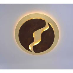 Plafonnier Paul Neuhaus Nevis Led Rouille, 1 Lumiere