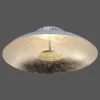 Plafonnier Paul Neuhaus Plate Led Or, 1 Lumiere