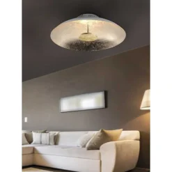 Plafonnier Paul Neuhaus Plate Led Or, 1 Lumiere