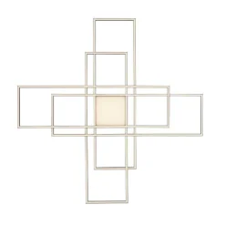 Plafonnier Paul Neuhaus Q-Asmin Led Noir, 2 Lumieres, Telecommandes