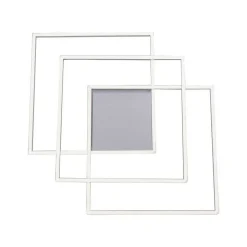 Plafonnier Paul Neuhaus Q-Inigo Led Nickel Mat, 3 Lumieres, Telecommandes