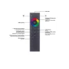 Plafonnier Paul Neuhaus Q-Vito Led Acier Inoxydable, 1 Lumiere, Telecommandes