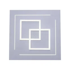Plafonnier Paul Neuhaus Q-Linea Led Aluminium, 1 Lumiere, Telecommandes, Changeur De Couleurs