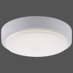 Plafonnier Paul Neuhaus Q-Lenny Led Blanc, 1 Lumiere, Telecommandes, Changeur De Couleurs