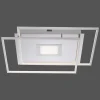 Plafonnier Paul Neuhaus Q-Amira Led Nickel Mat, 1 Lumiere, Telecommandes