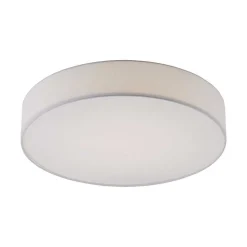 Plafonnier Paul Neuhaus Q-Kiara Led Blanc, 1 Lumiere, Telecommandes