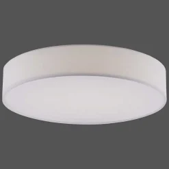 Plafonnier Paul Neuhaus Q-Kiara Led Blanc, 1 Lumiere, Telecommandes