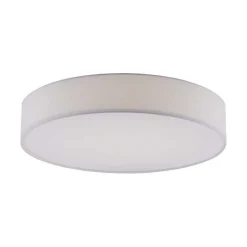 Plafonnier Paul Neuhaus Q-Kiara Led Blanc, 1 Lumiere, Telecommandes