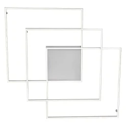 Plafonnier Paul Neuhaus Q-Inigo Led Nickel Mat, 3 Lumieres