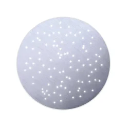 Plafonnier Paul Neuhaus Q-Nightsky Led Aluminium, 1 Lumiere, Telecommandes