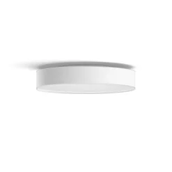 Plafonnier Philips Hue Enrave Led Blanc, 1 Lumiere, Telecommandes