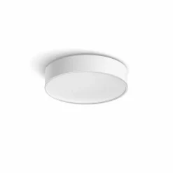 Plafonnier Philips Hue Enrave Led Blanc, 1 Lumiere, Telecommandes