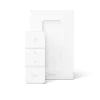 Plafonnier Philips Hue Still Led Noir, 1 Lumiere, Telecommandes