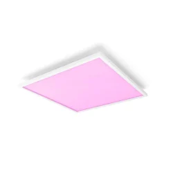 Plafonnier Philips Hue Surimu Led Blanc, 1 Lumiere, Changeur De Couleurs