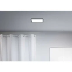 Plafonnier Philips Wiz Led Noir, 1 Lumiere