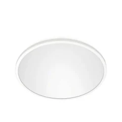 Plafonnier Philips Wiz Superslim Led Blanc, 1 Lumiere, Changeur De Couleurs