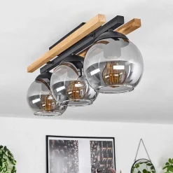 Plafonnier Podre Ecru, 3 Lumieres