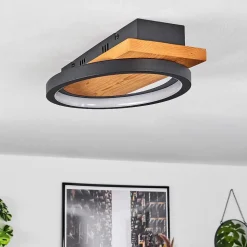 Plafonnier Pompu Led Ecru, 1 Lumiere